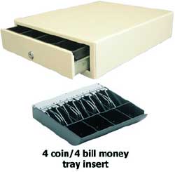 M-S Cash Drawer Star Black Compact