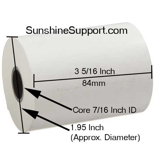 Receipt Paper Rolls Veeder Root TLS-450 85 Paper 50 Rolls 9078-5127